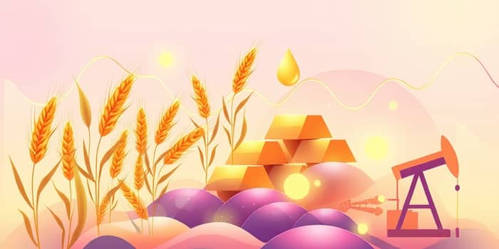 Investindo em Commodities: Grãos, Metais e Energia em Seu Portfólio